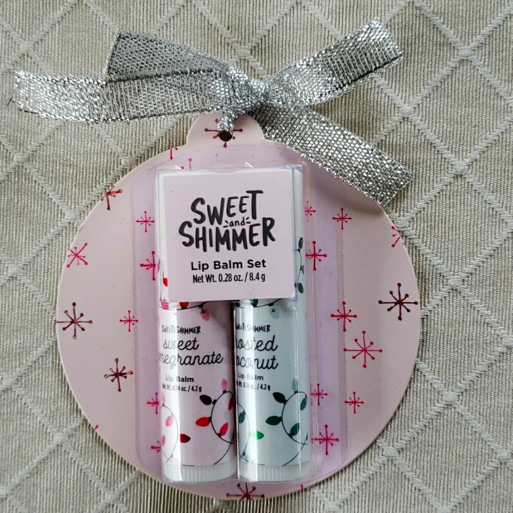 🥳3/20🥳 Lip Balm Set - Sweet Pomegranate and Roasted Coconut - Picture 1 of 3